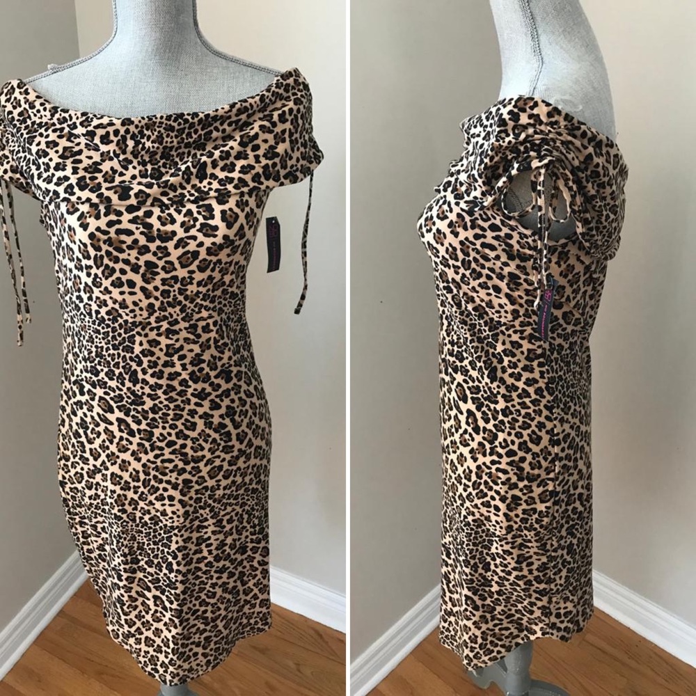 Cheetah Print Dress